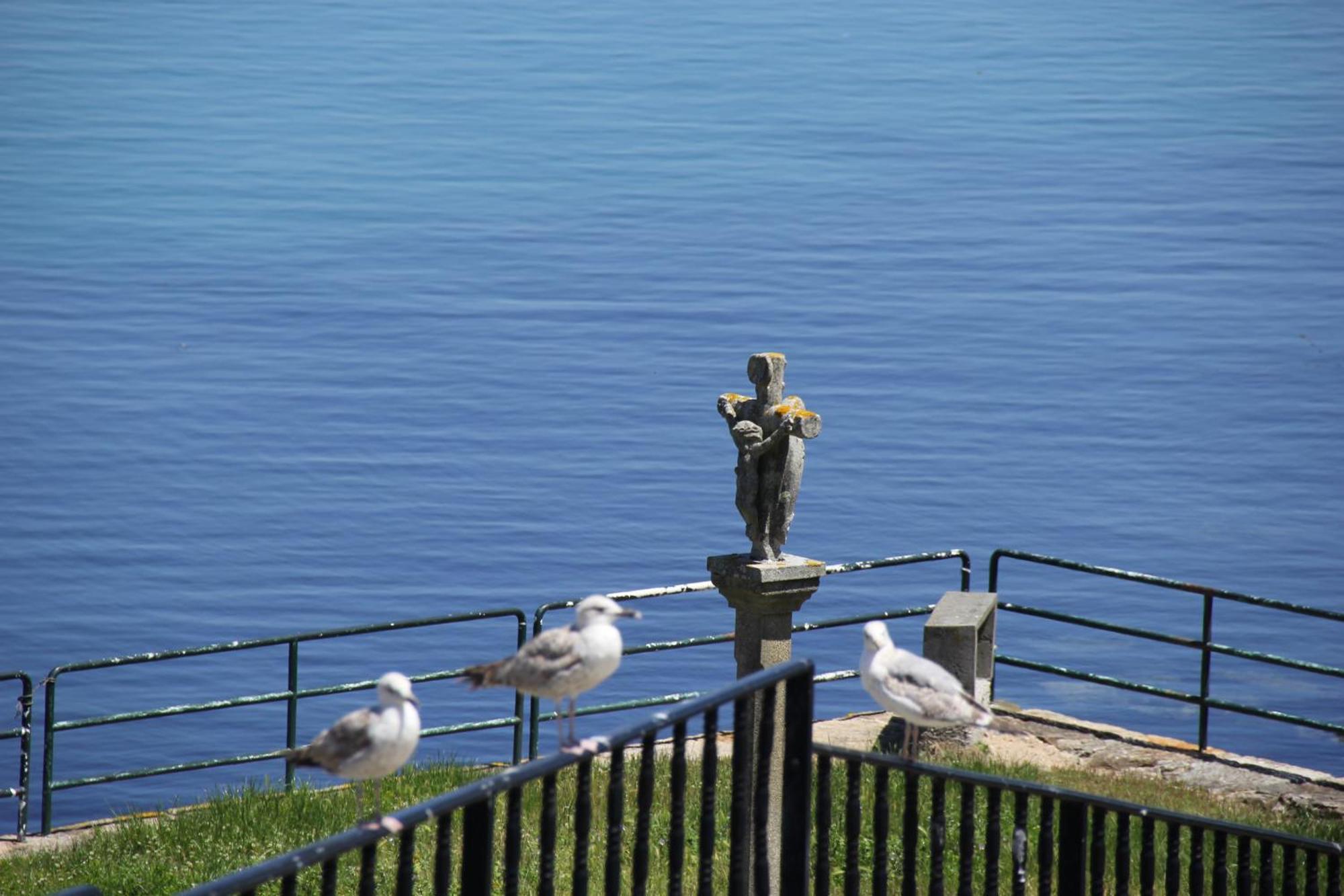 Mirador Playa Ribeira - Fisterra Apartment Bagian luar foto