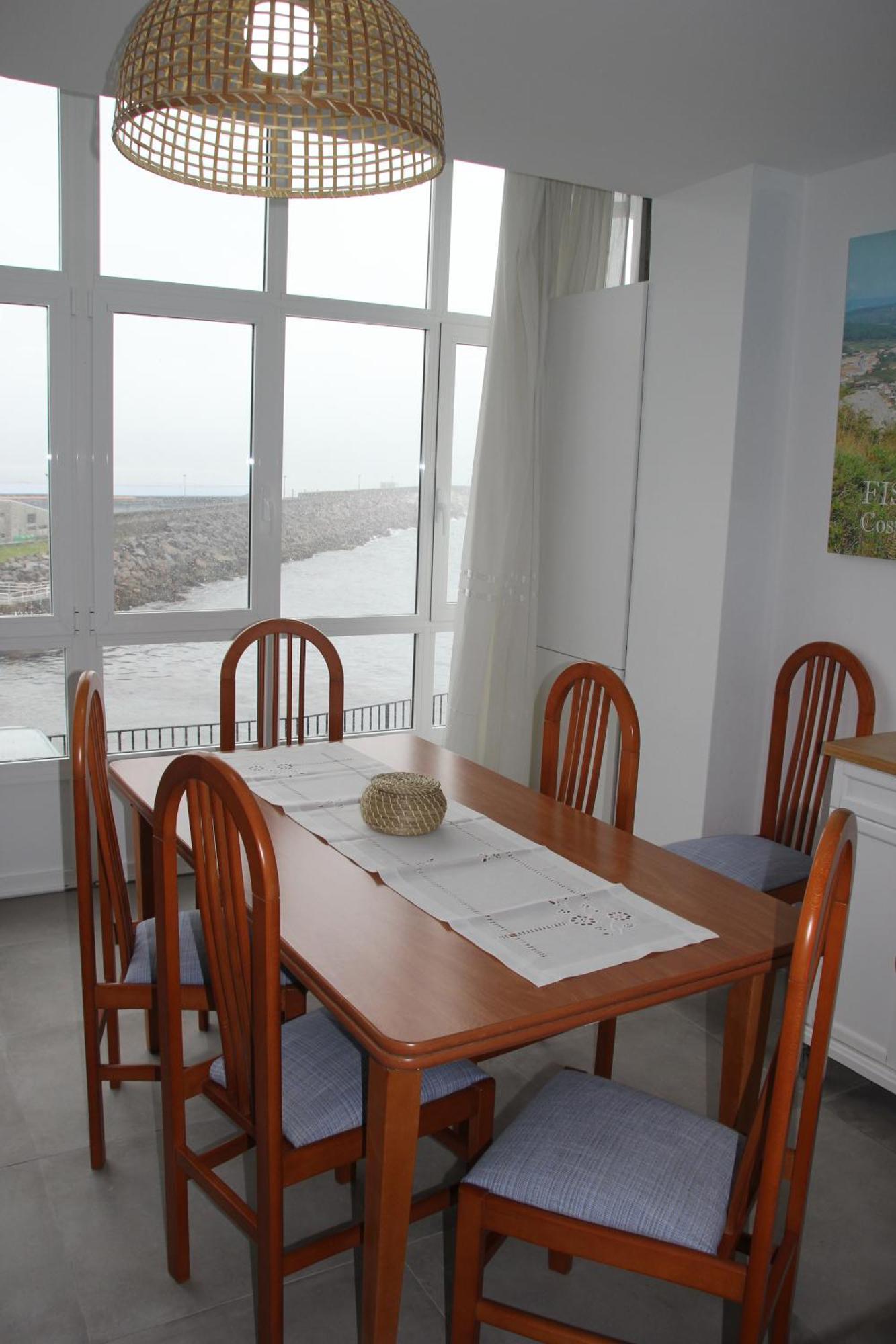 Mirador Playa Ribeira - Fisterra Apartment Bagian luar foto